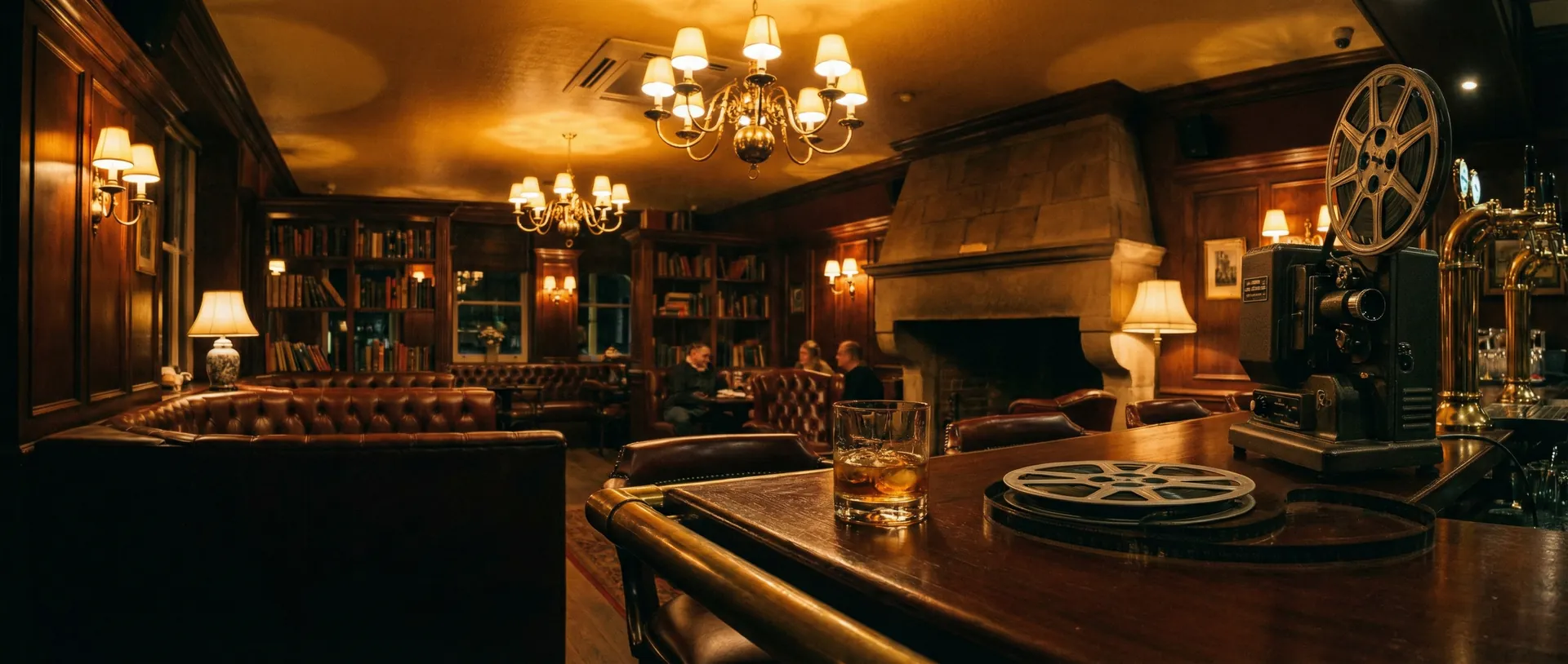 爱情岛 - 英式酒馆风格的电影鉴赏空间